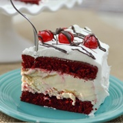 Cheery Cheesecake Ice Cream Cake