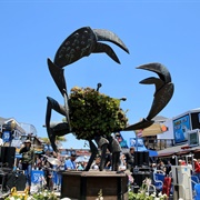 Crab Sculpture, Pier 39, San Francisco
