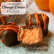 Chocolate Covered Orange Fudge