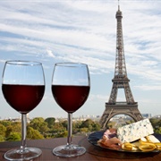 Wine and Cheese in Paris