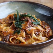 Pappardelle All&#39;anatra
