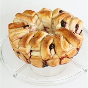 Cherry Cheesecake Pull Apart Loaf