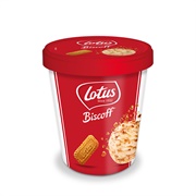 Lotus Ice Cream Tub