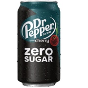Dr Pepper Cherry Zero Sugar