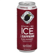 Sparkling Ice +Caffeine Black Raspberry