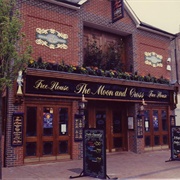 The Moon and Cross - Waltham Cross