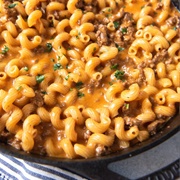 Cheeseburger Macaroni Skillet