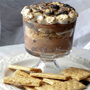 S'mores Brownie Batter Cheesecake Dip