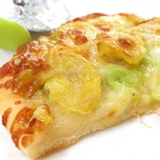 Banana Coconut Pizza