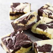 Chocolate Marble Fudge