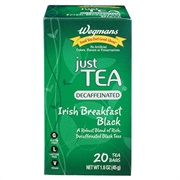 Wegmans Just Tea Decaf Irish Breakfast