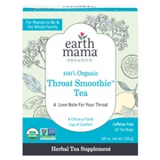 Earth Mama Throat Smoothie Tea