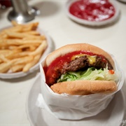 The Apple Pan's Hickory Burger - Los Angeles, CA