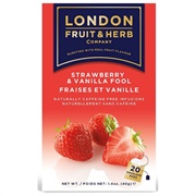 London Fruit &amp; Herb Strawberry &amp; Vanilla Fool Tea