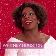 Monét X Change as Whitney Houston