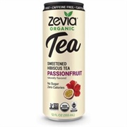 Zevia Tea Sweetened Hibiscus Tea Passionfruit