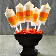 Candy Corn Cake Push-Up Pops