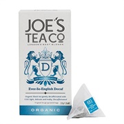 Joe's Tea Co Ever-So-English Decaf Tea