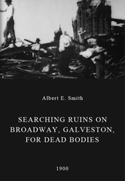 Searching Ruins on Broadway, Galveston, for Dead Bodies (1900)