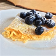 Blueberry Crepe