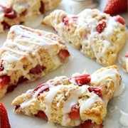 Strawberry Shortcake Scones