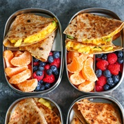 Ham, Eggs, Cheese Quesadilla