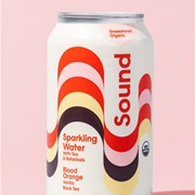 Sound Blood Orange Vanilla Black Tea Sparkling Water