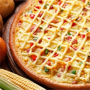 Mayo Corn Pizza
