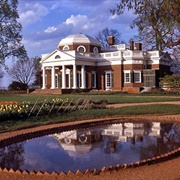 Jefferson's Monticello Plantation, Charlottesville, Virginaia
