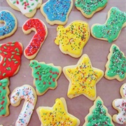 Christmas Cut Out Sugar Cookies