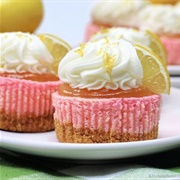 Pink Lemonade Cheesecake Bites