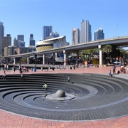 Spiral Fountain, Sydney, Australia