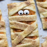 Mummy Pumpkin Cookies