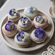 Flower Macarons