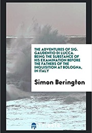 The Adventures of Sigr.  Gaudentio Di Lucca (Simon Berington)