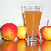 Apple Juice With Sparkling Water