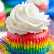 Rainbow Cupcakes