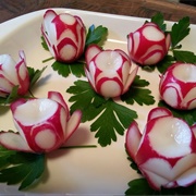 Radish Roses