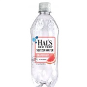 Hal's New York Seltzer Water Grapefruit