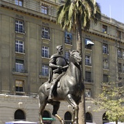 Pedro De Valdivia, Plaza De Armas, Santiago, Chile