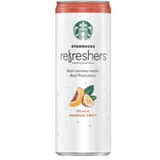 Starbucks Refreshers Peach Passion Fruit