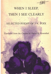 Selected Poems (J.V. Foix)