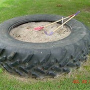 Tractor Tire Sandbox