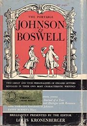 The Portable Johnson & Boswell (Dr. Samuel Johnson and James Boswell)
