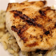 Grilled Amberjack