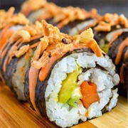 Sweet Potato Sushi