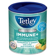 Tetley Peppermint & Ginger With Zinc and Vitamin D