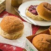 Try a Sally Lunn Bunn at Sally Lunn's Historic Eating House, Bath, UK