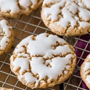 Frosted Oatmeal Cookies
