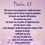 Psalm 23